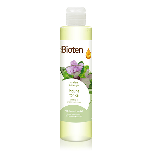 Lotiune tonica (ten normal/mixt) Bioten Elmiplant - 200 ml